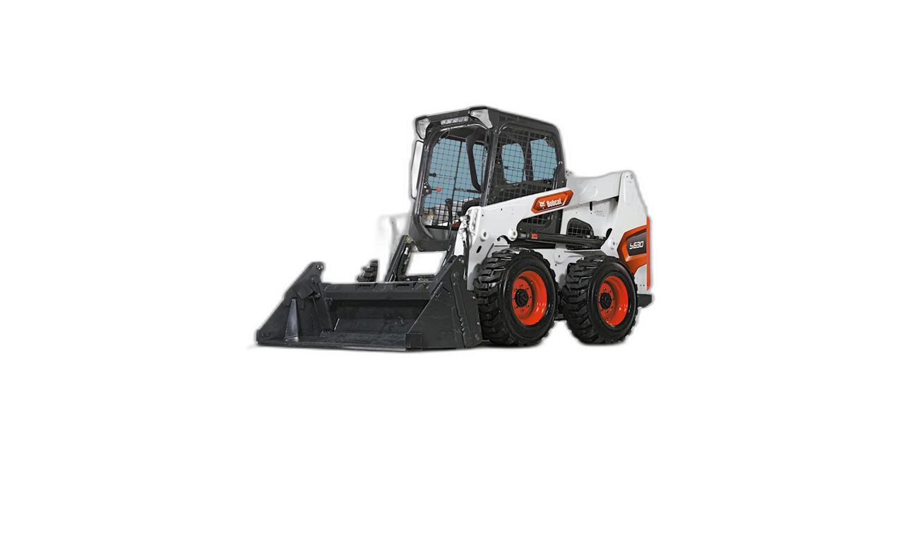 Mini-carregadeira Bobcat para locação